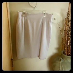 12 P khaki lined skirt